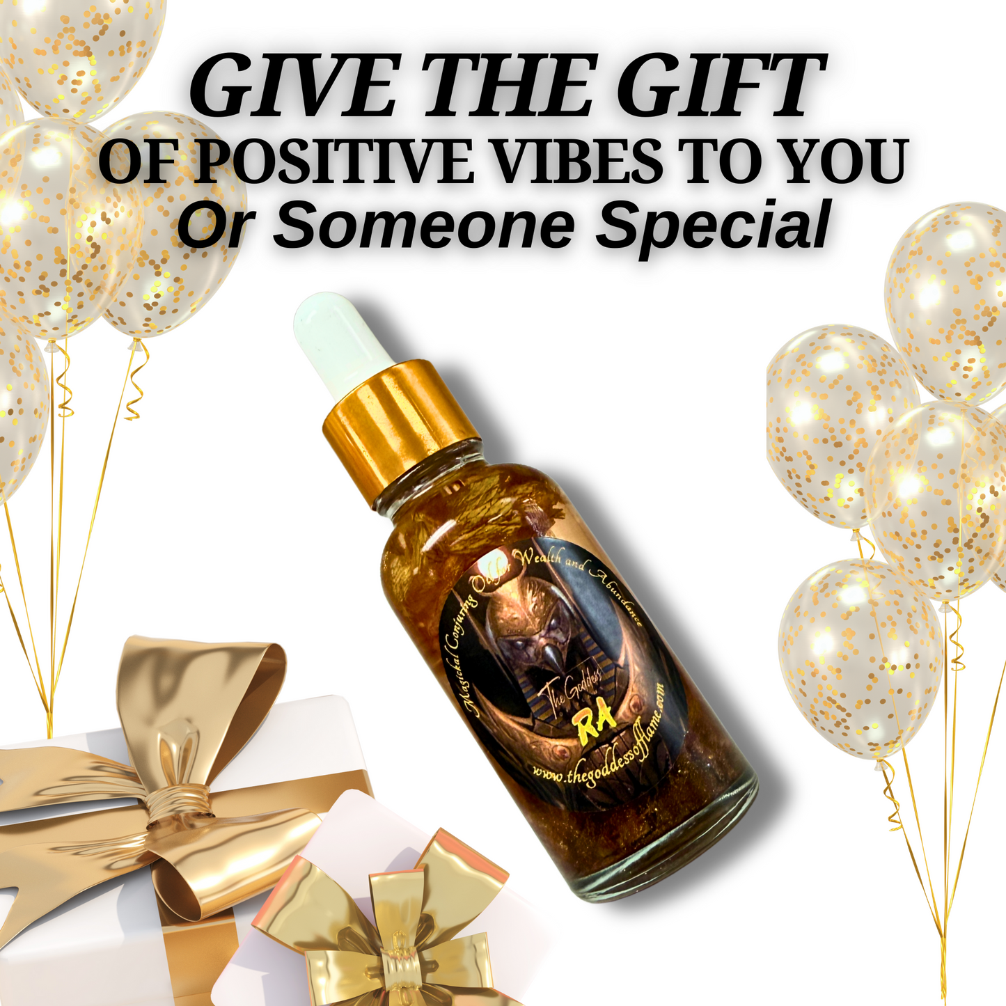 Ra Oil – Solar Ritual & Anointing Oil for Strength, Success & Vitality