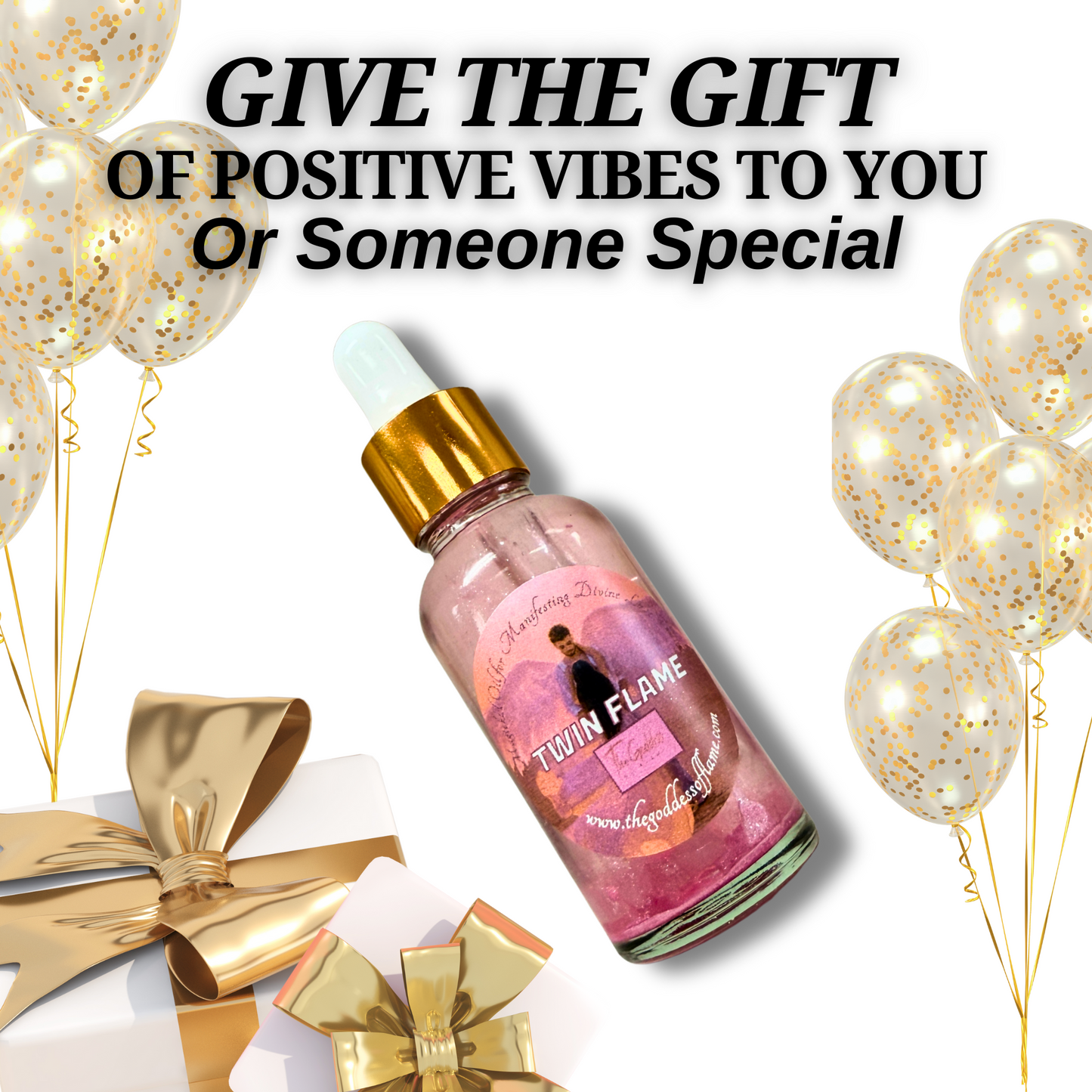 Twin Flame Oil – Ritual Anointing Oil for Love, Passion & Divine Union