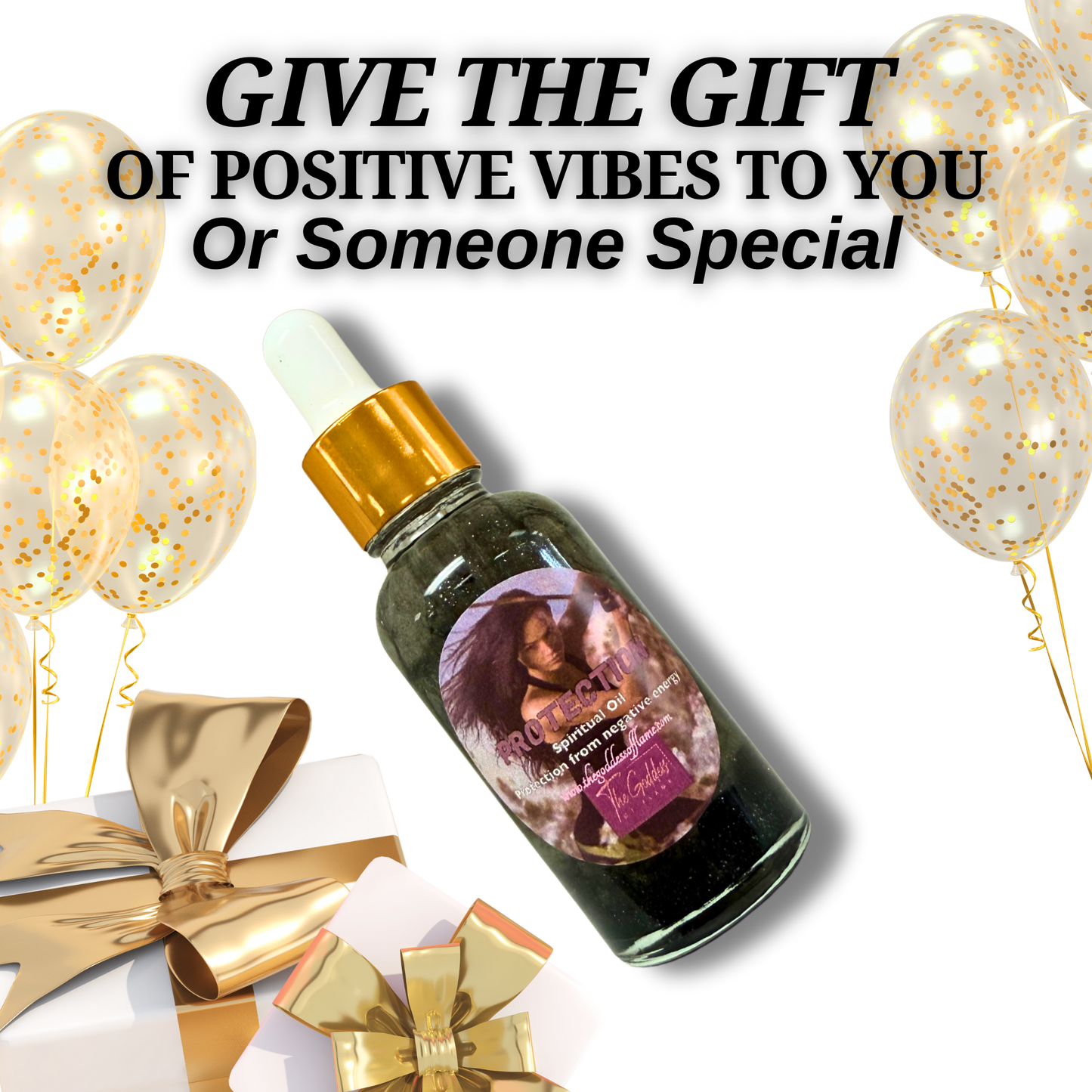 Protection Oil Dropper – Ritual Oil for Banishing Negativity & Spiritual Defense