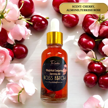 Boss B$tch Anointing Oil Dropper - Manifest Wealth, Abundance & Confidence