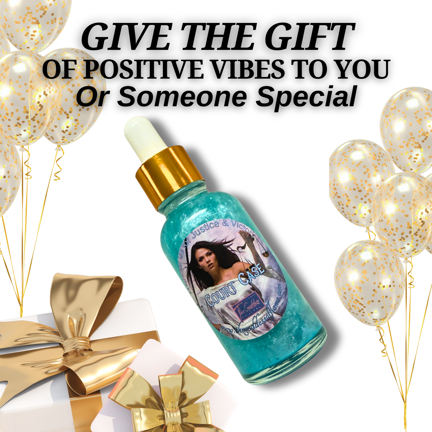 Metaphysical court case oil for confidence and clarity