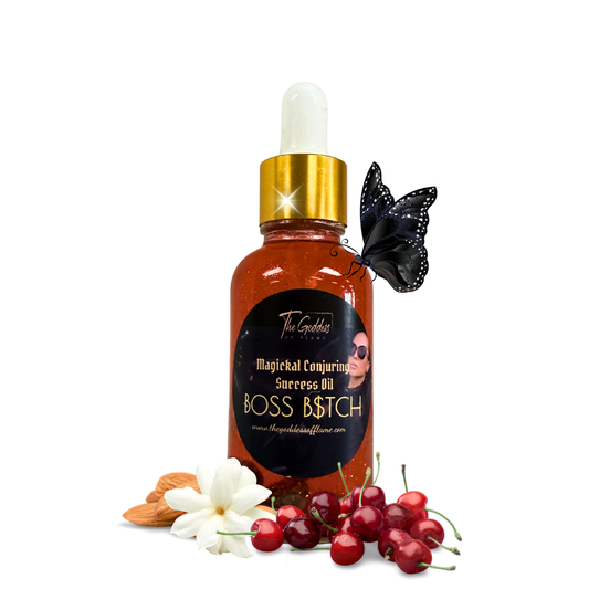 Boss B$tch Anointing Oil Dropper - Manifest Wealth, Abundance & Confidence