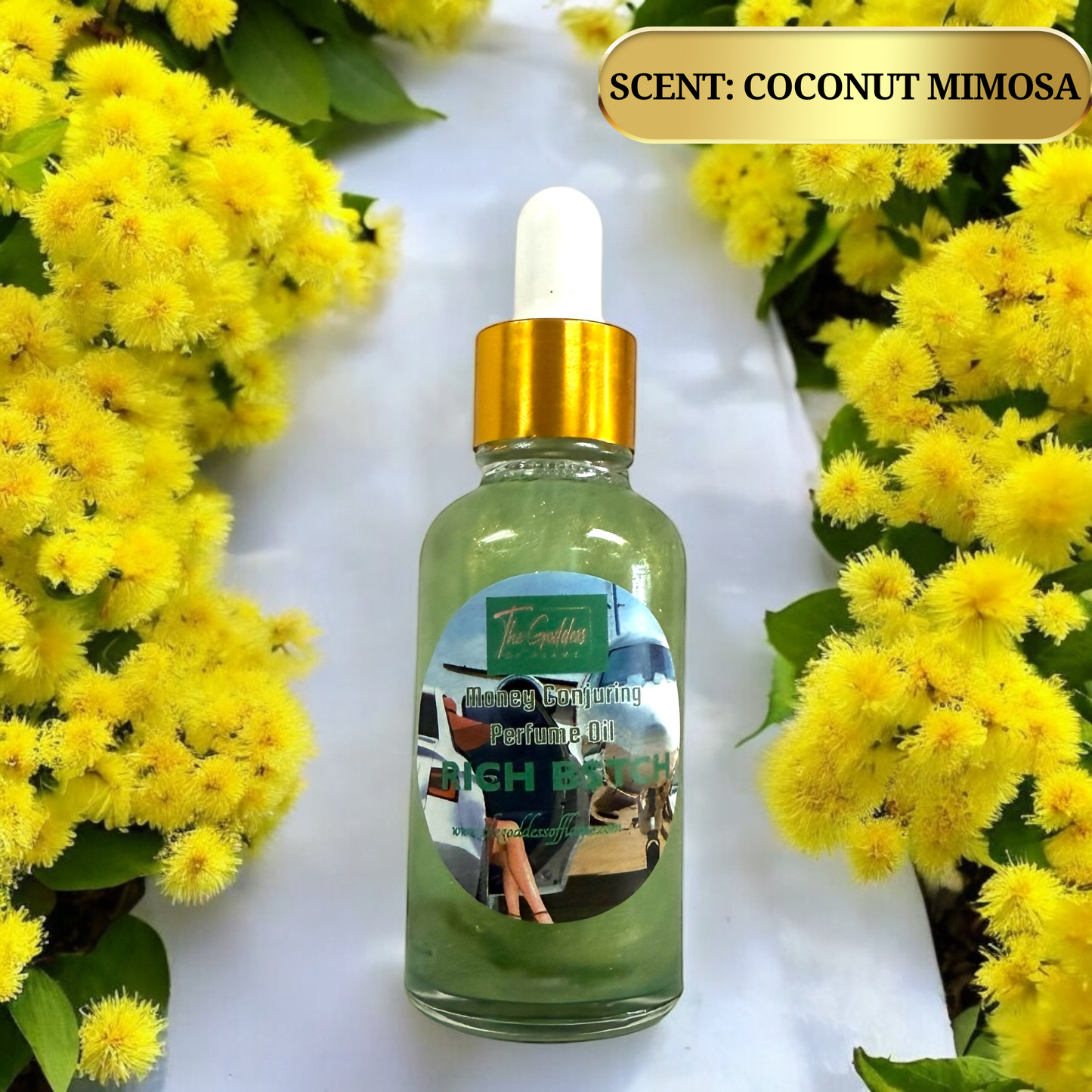 Rich B$tch Conjuring Oil - Manifest Wealth, Abundance, Luxury life & Cash flow