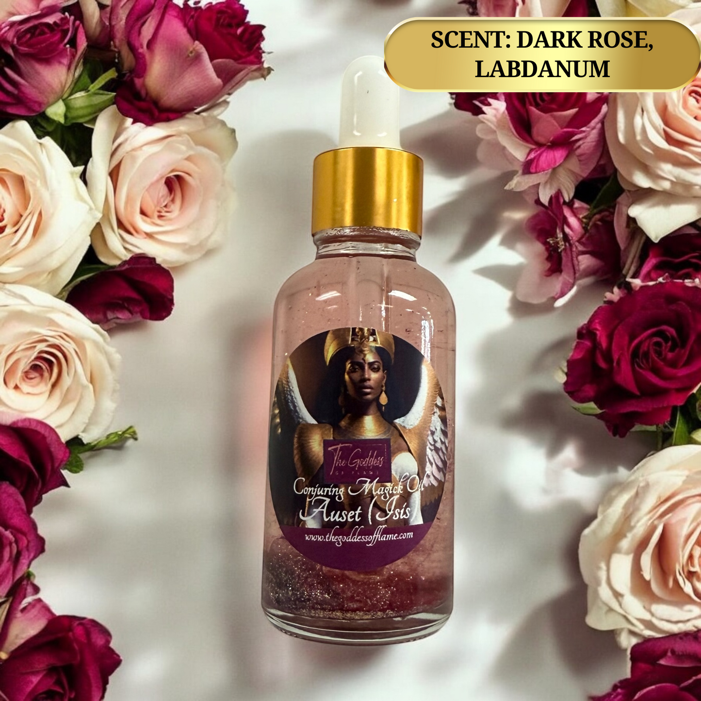 Auset (Isis) Conjuring Oil - Egyptian Goddess Of Magick, Healing & Protection