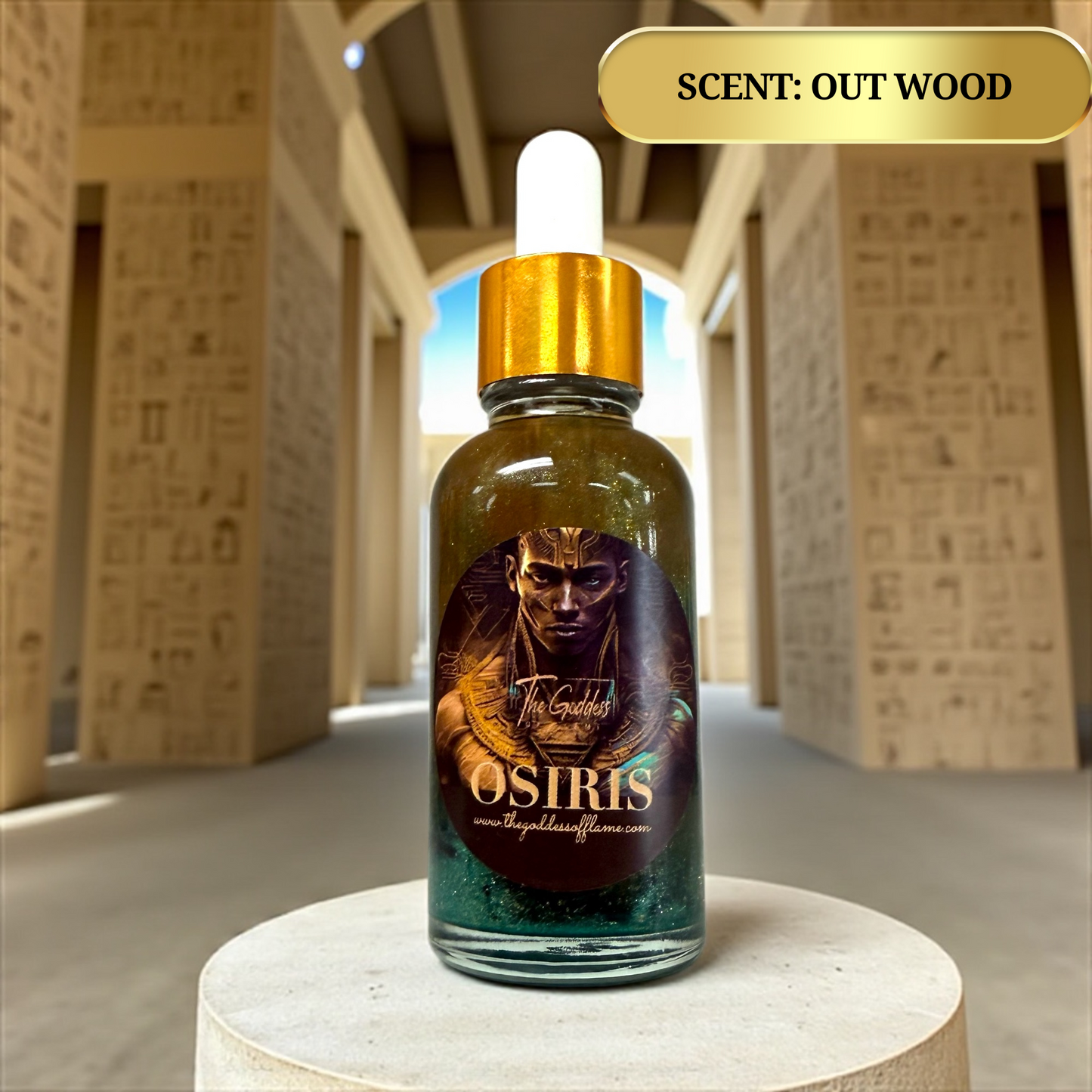The Goddess of Flame Osiris spiritual anointing oil 1 oz