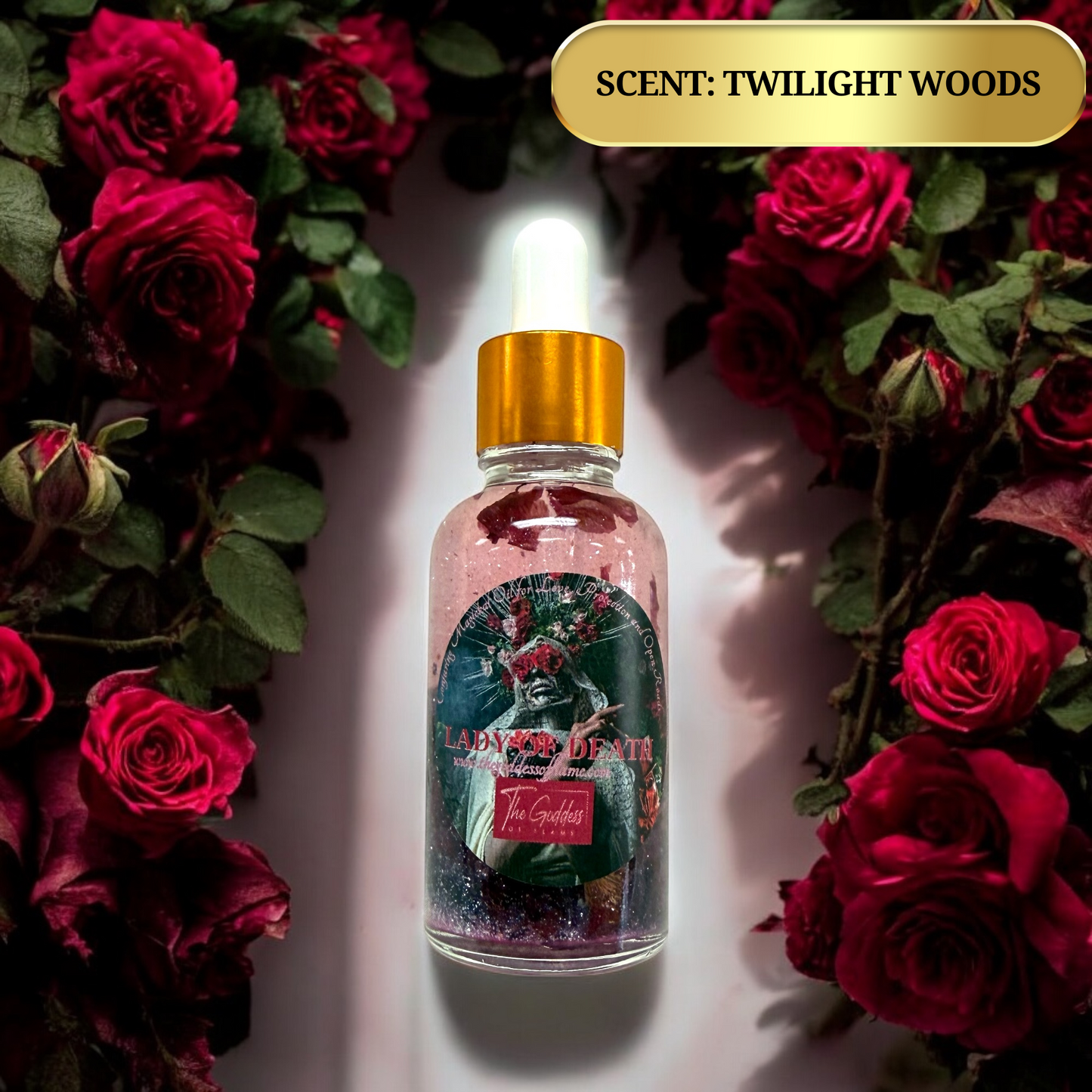 Santa Muerte Lady Of Death Anointing Oil Dropper 30ml