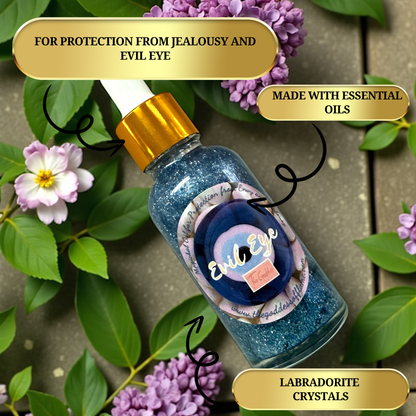 The Goddess of Flame Evil Eye Oil for Hoodoo, Wiccan, Pagan, and Conjure