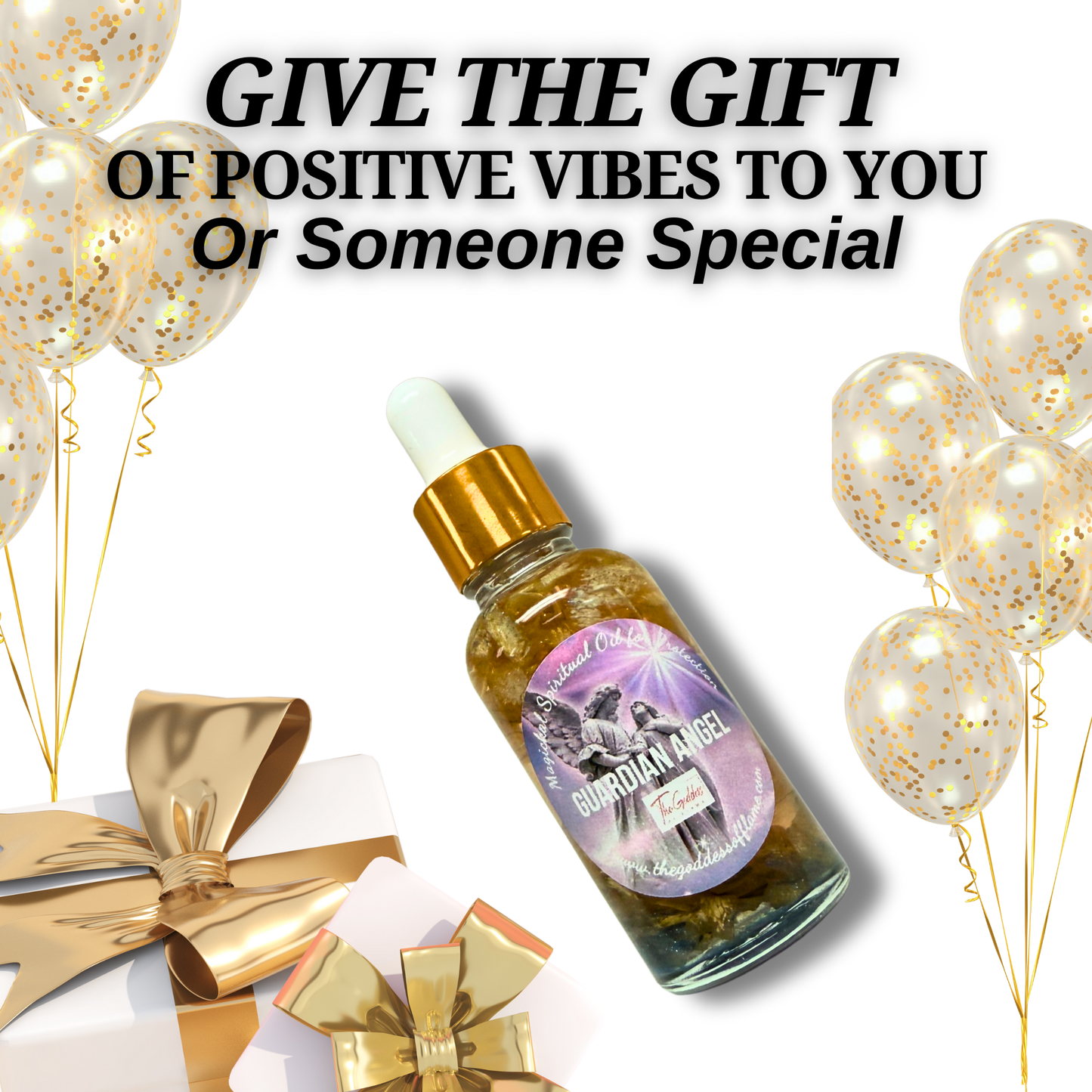 Calming angel spiritual oil for meditation and prayer