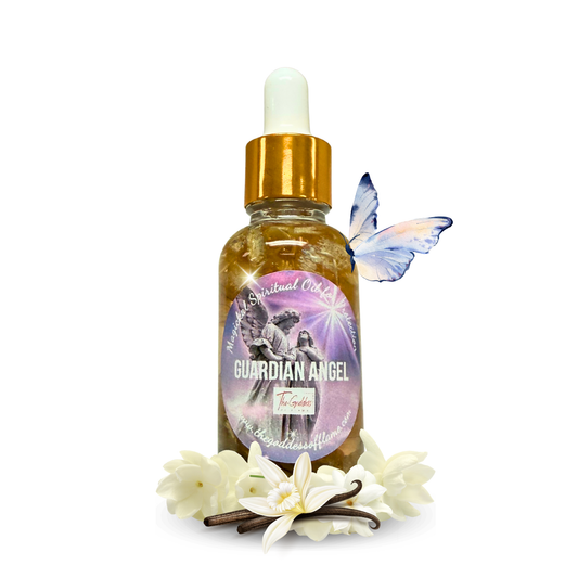 Guardian Angel Oil Dropper for protection and divine guidance