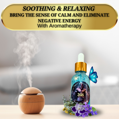 Wiccan and Pagan Zeus oil for manifestation and authority