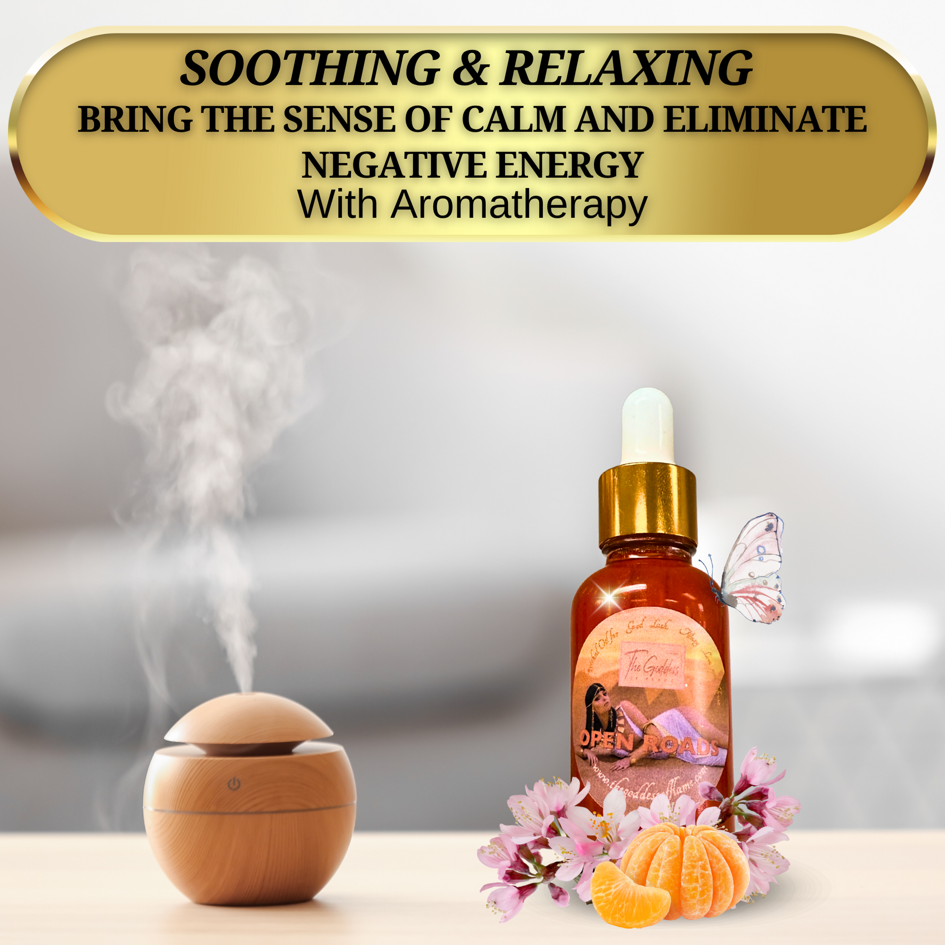 Wiccan and Pagan road opening oil for abundance and success