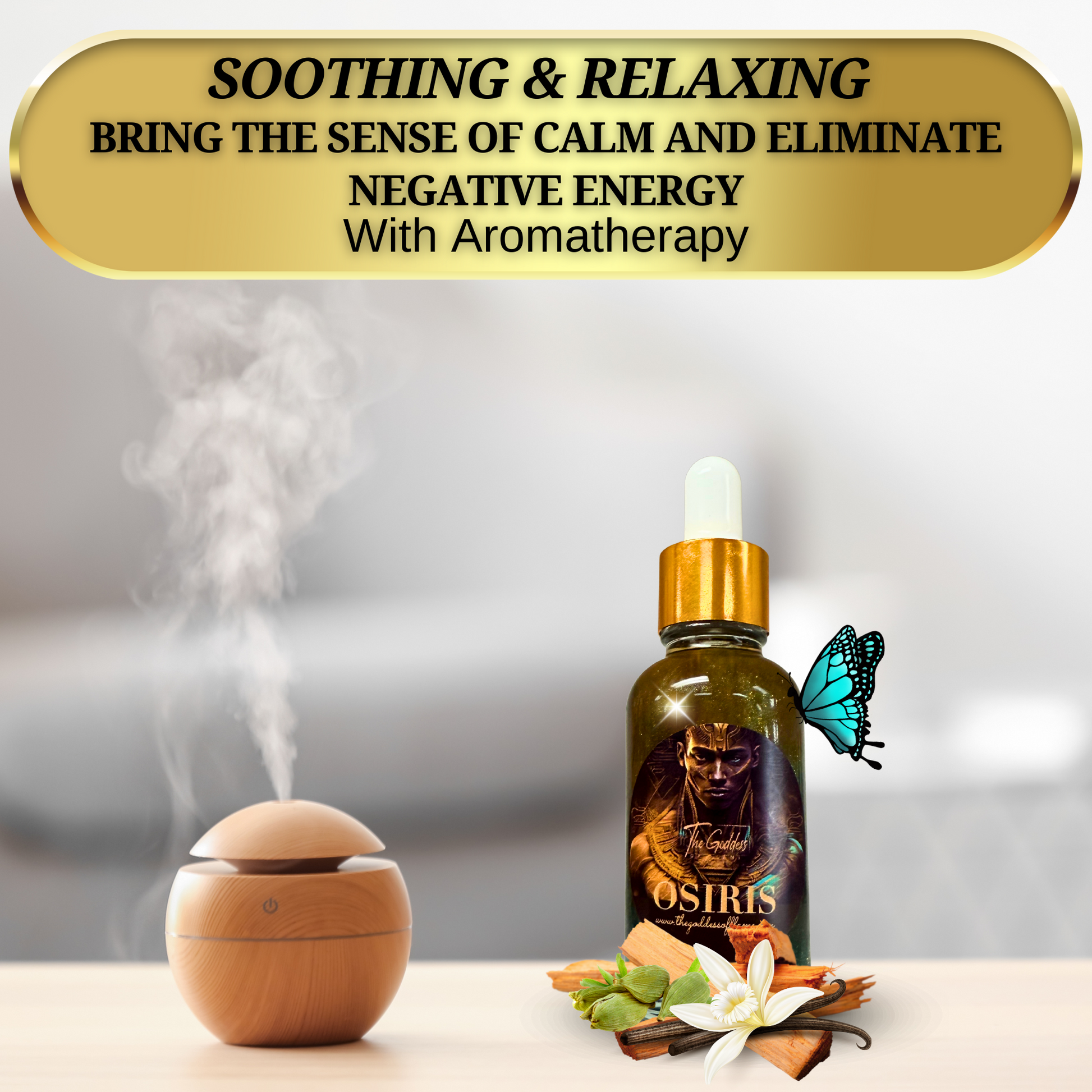 Wiccan and Pagan Egyptian anointing oil for spiritual power