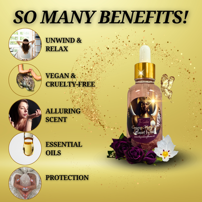 Auset (Isis) Conjuring Oil - Egyptian Goddess Of Magick, Healing & Protection