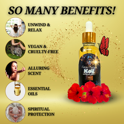Handmade Kali Ma spiritual oil by The Goddess Of Flame