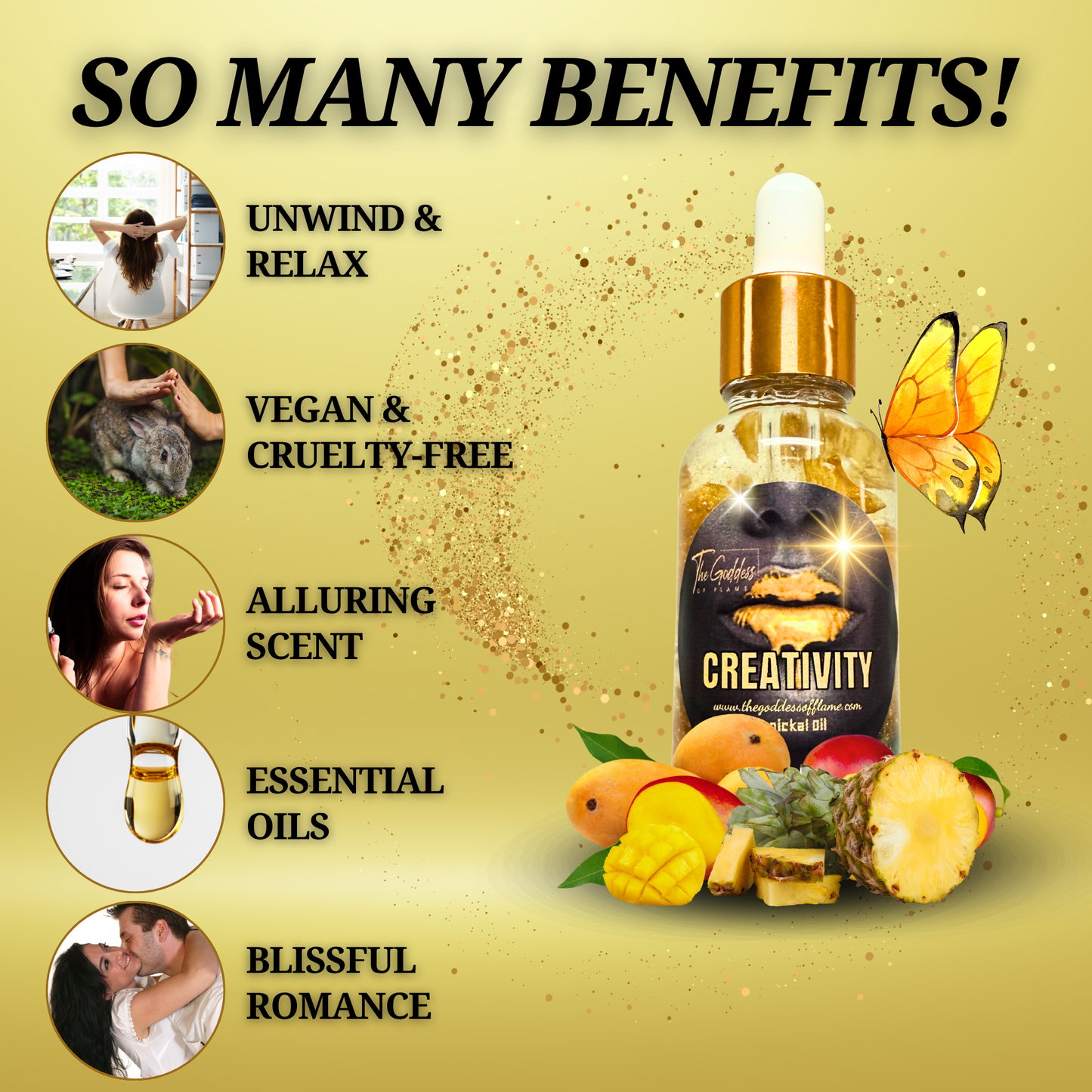 Metaphysical creativity oil for artists and entrepreneurs