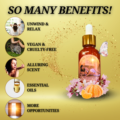 Spiritual anointing oil for clearing energy and fresh beginnings