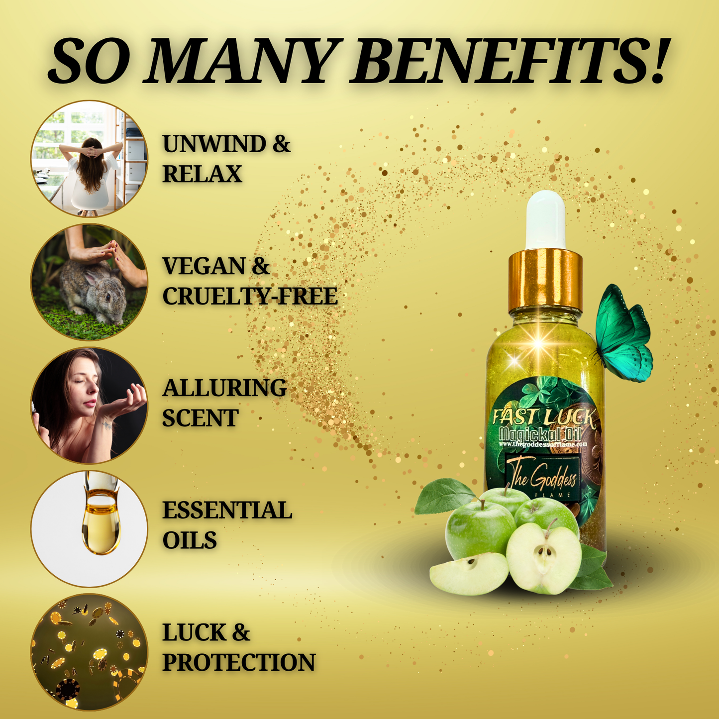 Spiritual ritual oil for quick money and luck spells