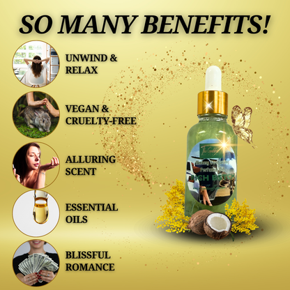 Rich B$tch Conjuring Oil - Manifest Wealth, Abundance, Luxury life & Cash flow