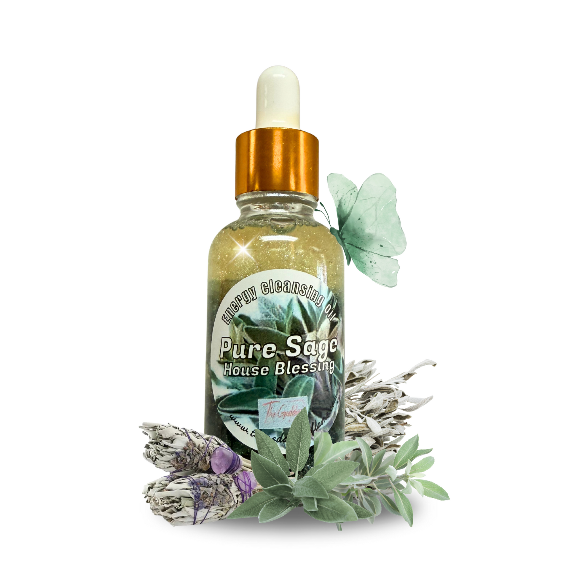 Pure Sage Oil ✨ Cleansing • Protection • Purification