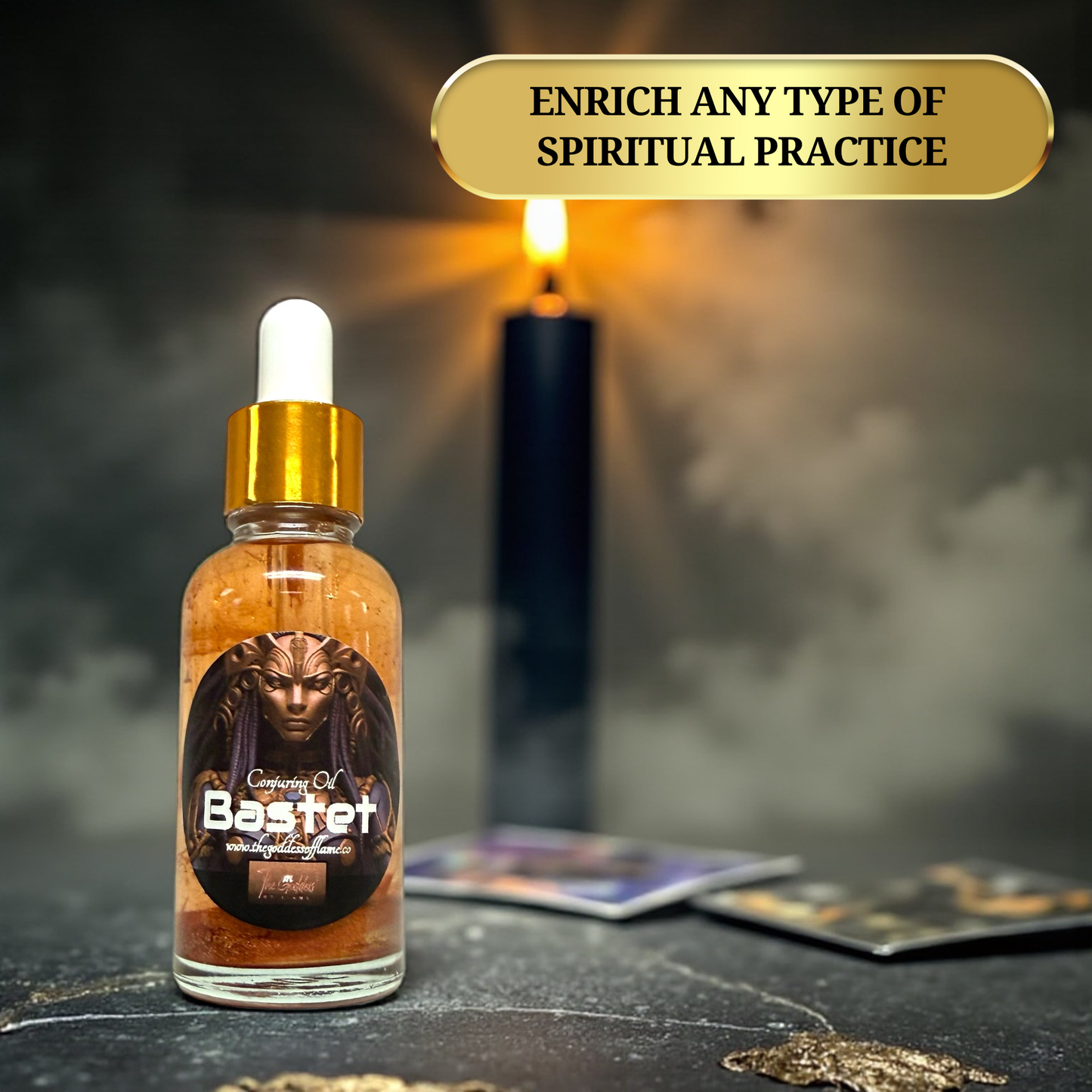 Handmade Bastet spiritual oil by The Goddess Of Flame