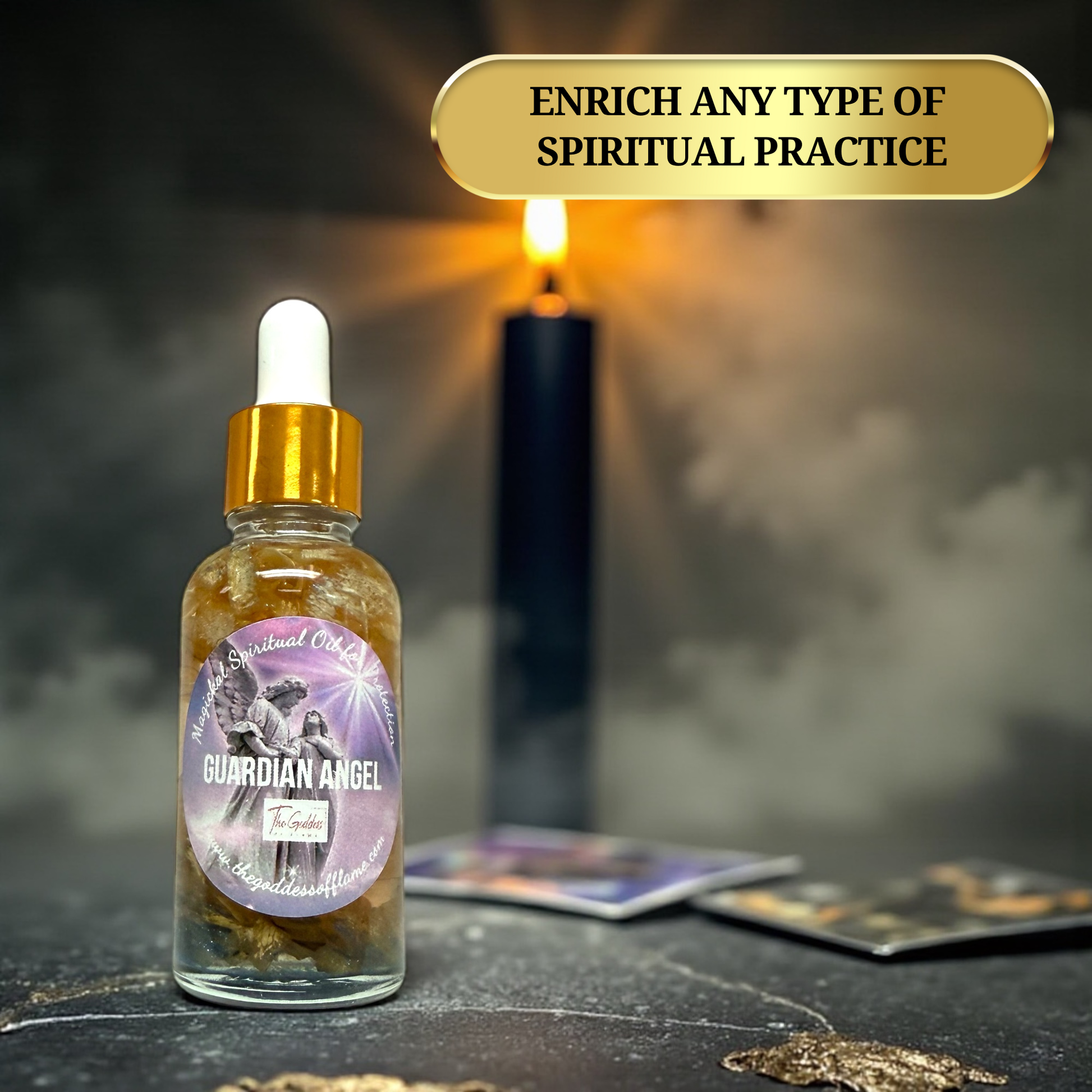 Handmade guardian angel spiritual oil by The Goddess Of Flame