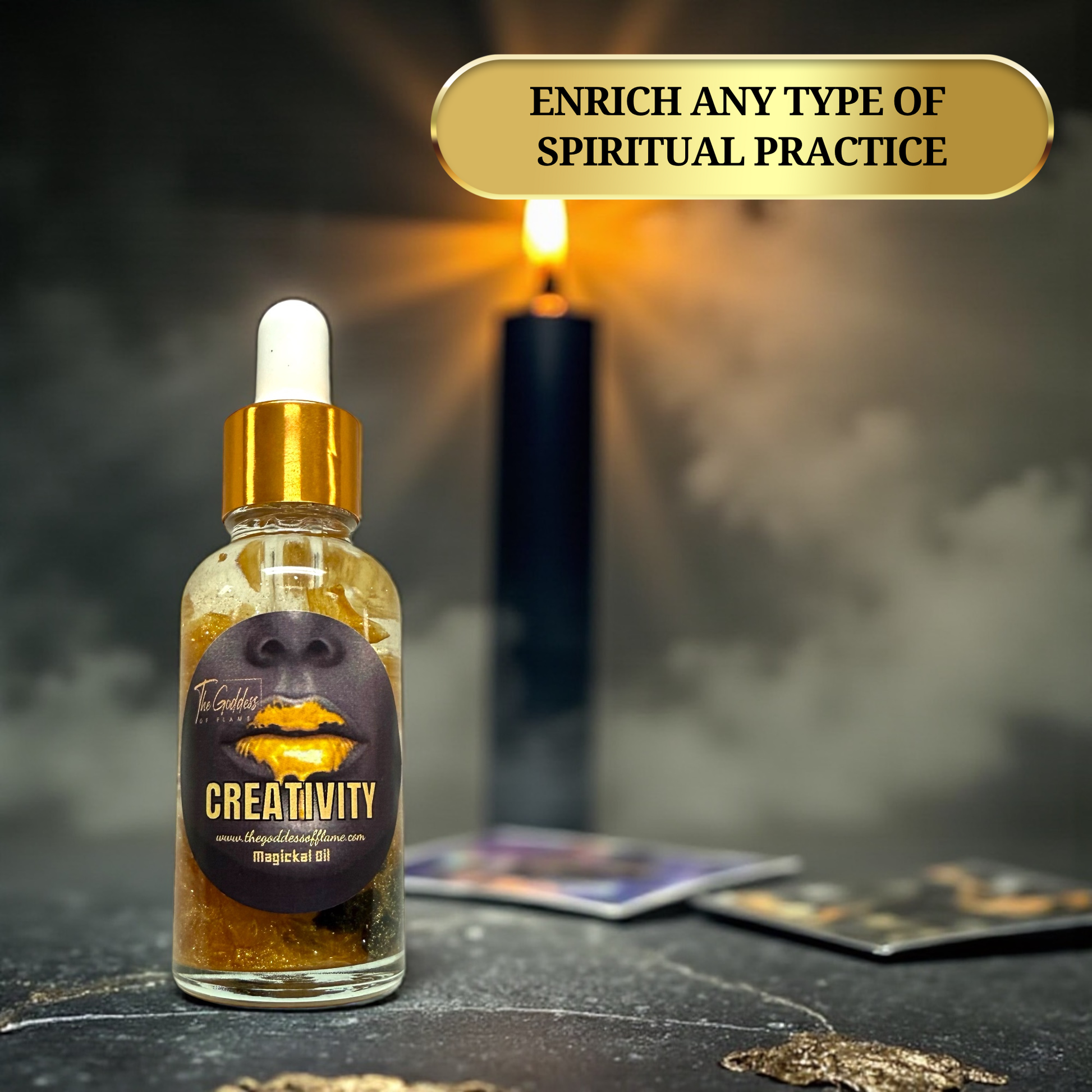Handmade creativity spiritual oil by The Goddess Of Flame