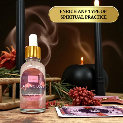 Handcrafted Lasting Love Oil for emotional balance and self-love