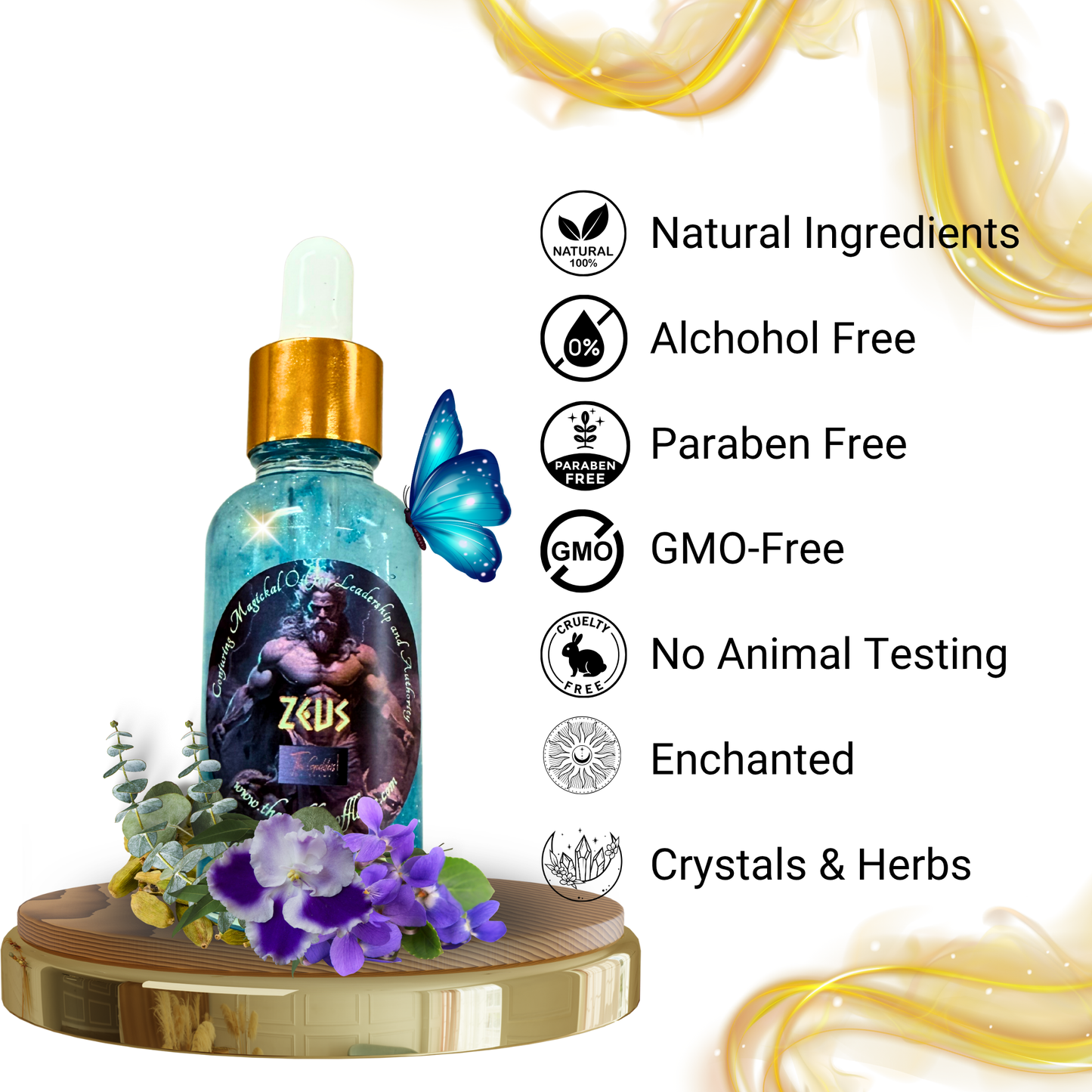 Zeus Oil – Ritual Anointing Oil for Power, Protection & Confidence