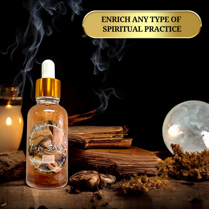 Palo Santo Oil (1 oz) – Ritual Anointing Oil for Cleansing, Protection & Spiritual Balance