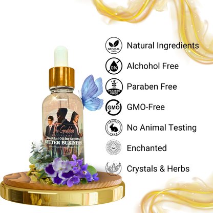 Metaphysical business success oil for abundance work