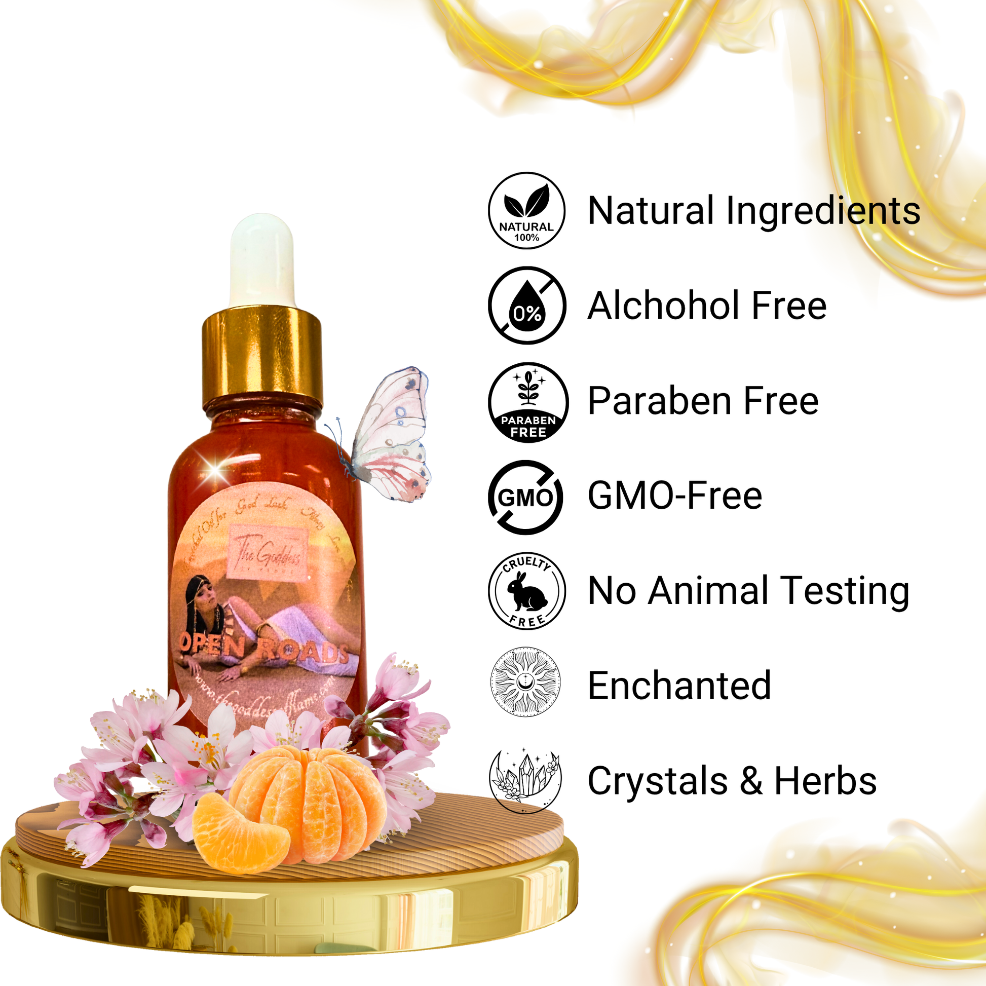 Metaphysical open roads oil for new opportunities