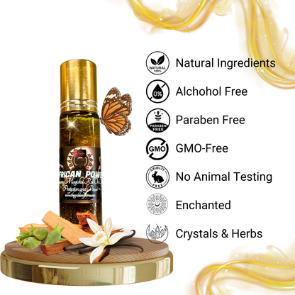 Spiritual roll-on oil for strength and guidance