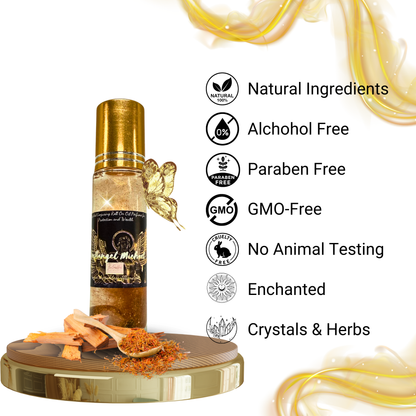 Angelic ritual oil for courage and strength