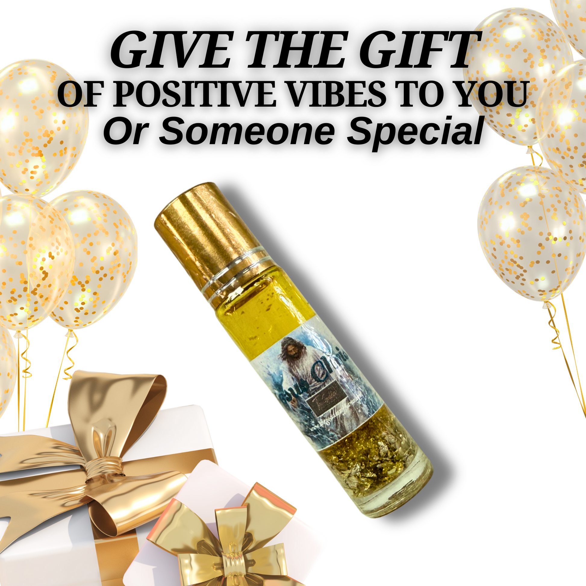 Jesus Christ Roll-On Oil for Prayer, Blessings, and Devotion