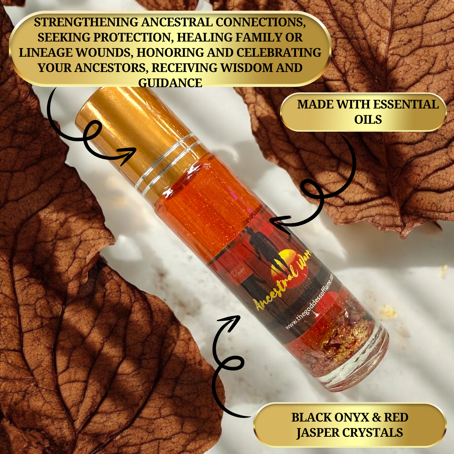 Ancestral Warriors Magic Roll-On Perfume Oil