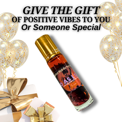 Handmade spiritual ritual oil roll on bottle by The Goddess Of Flame