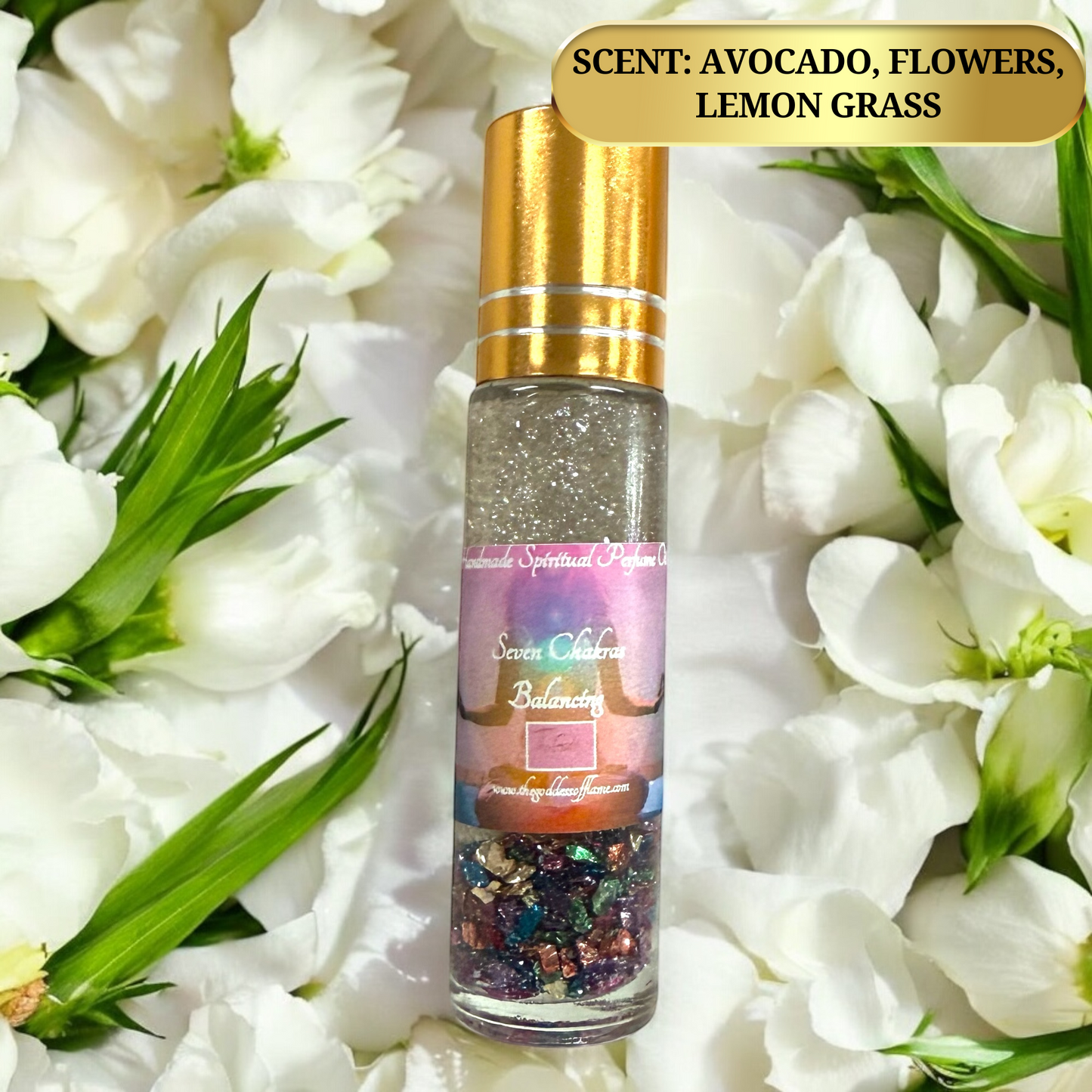 Seven Chakras Balancing Magic Roll-On Perfume Oil