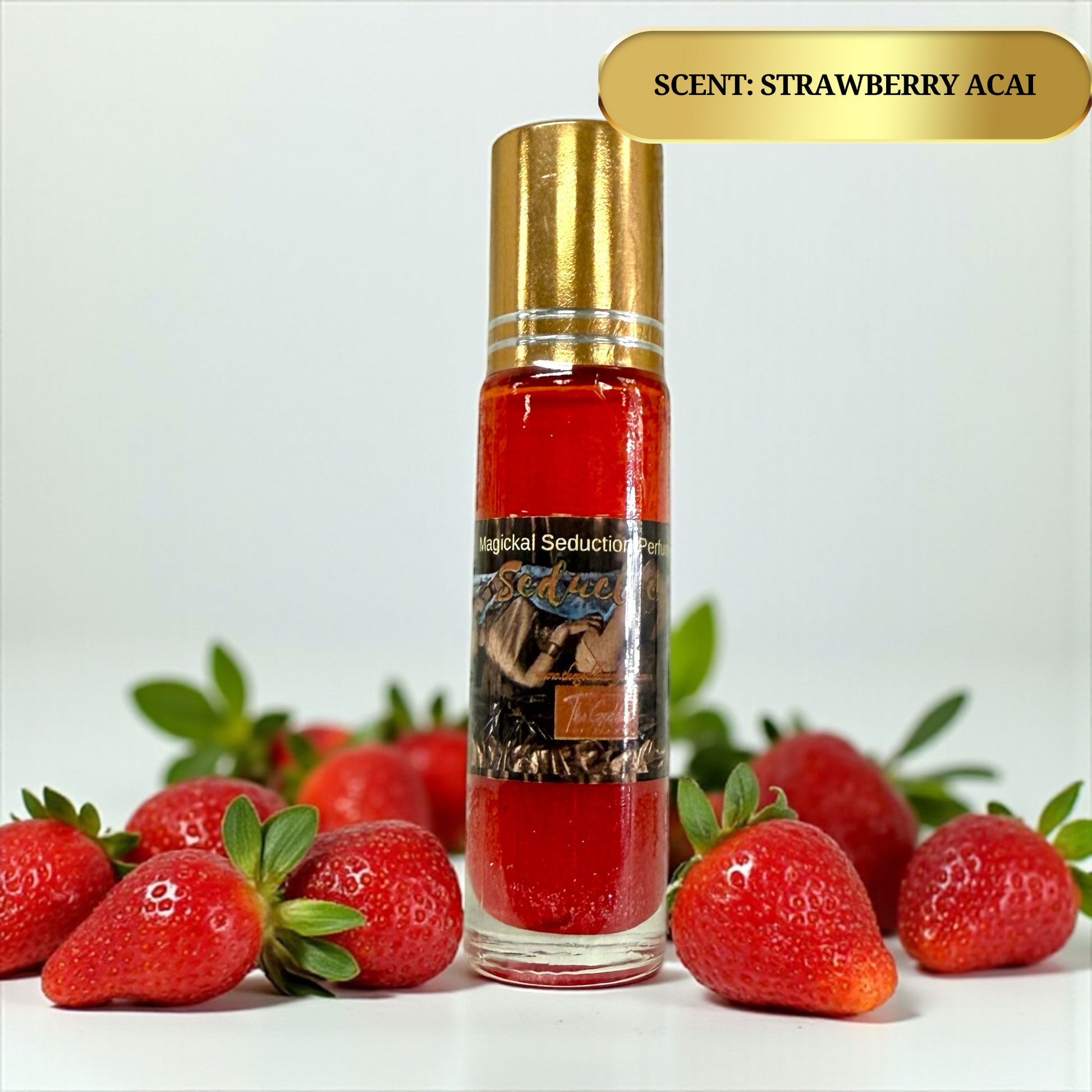 Handcrafted Seductress Oil for Passion, Romance, and Desire