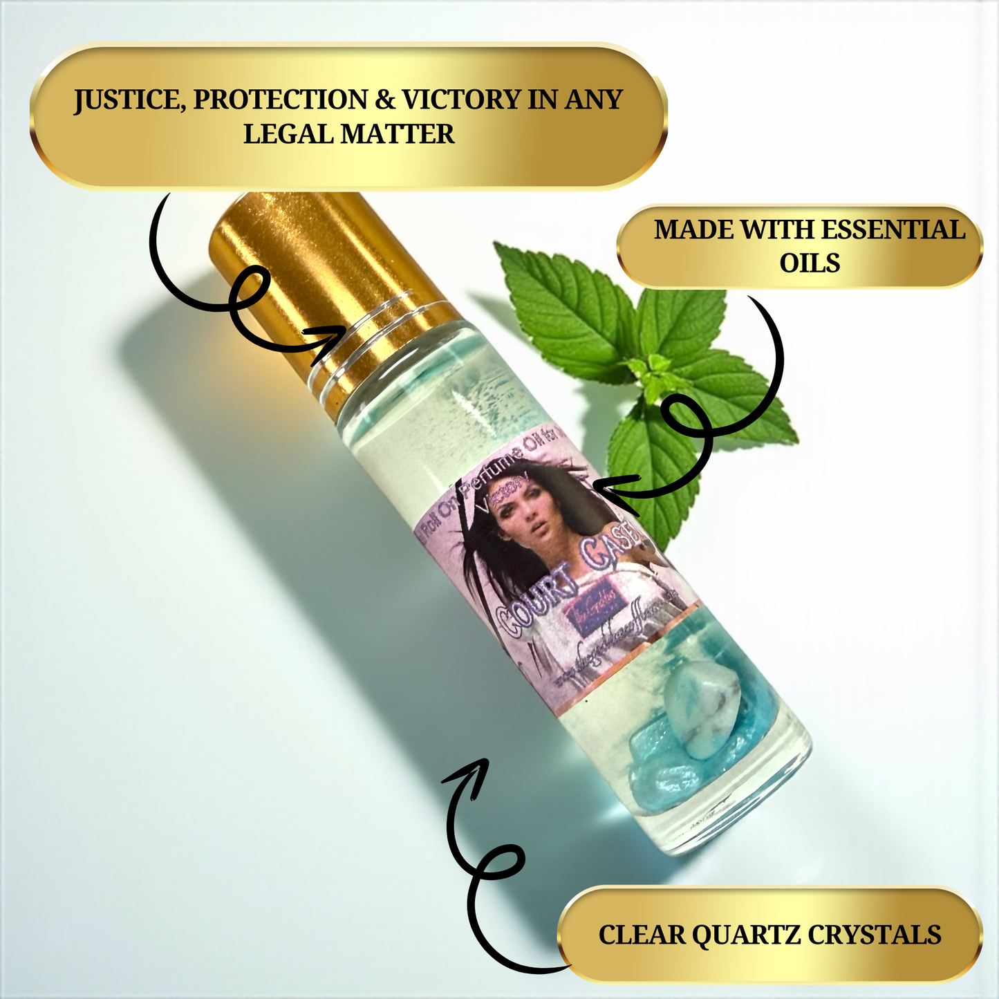 Applying court case roll on oil before court appearance