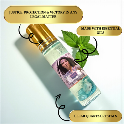 Applying court case roll on oil before court appearance