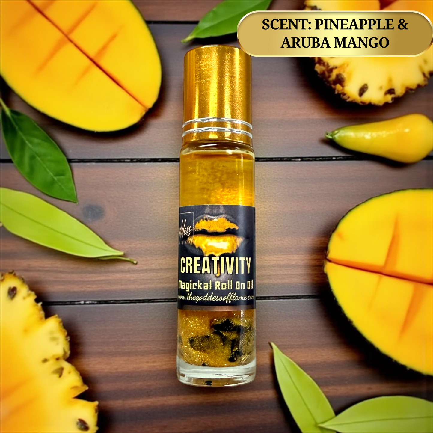 Ritual oil for focus, inspiration, and creative energy