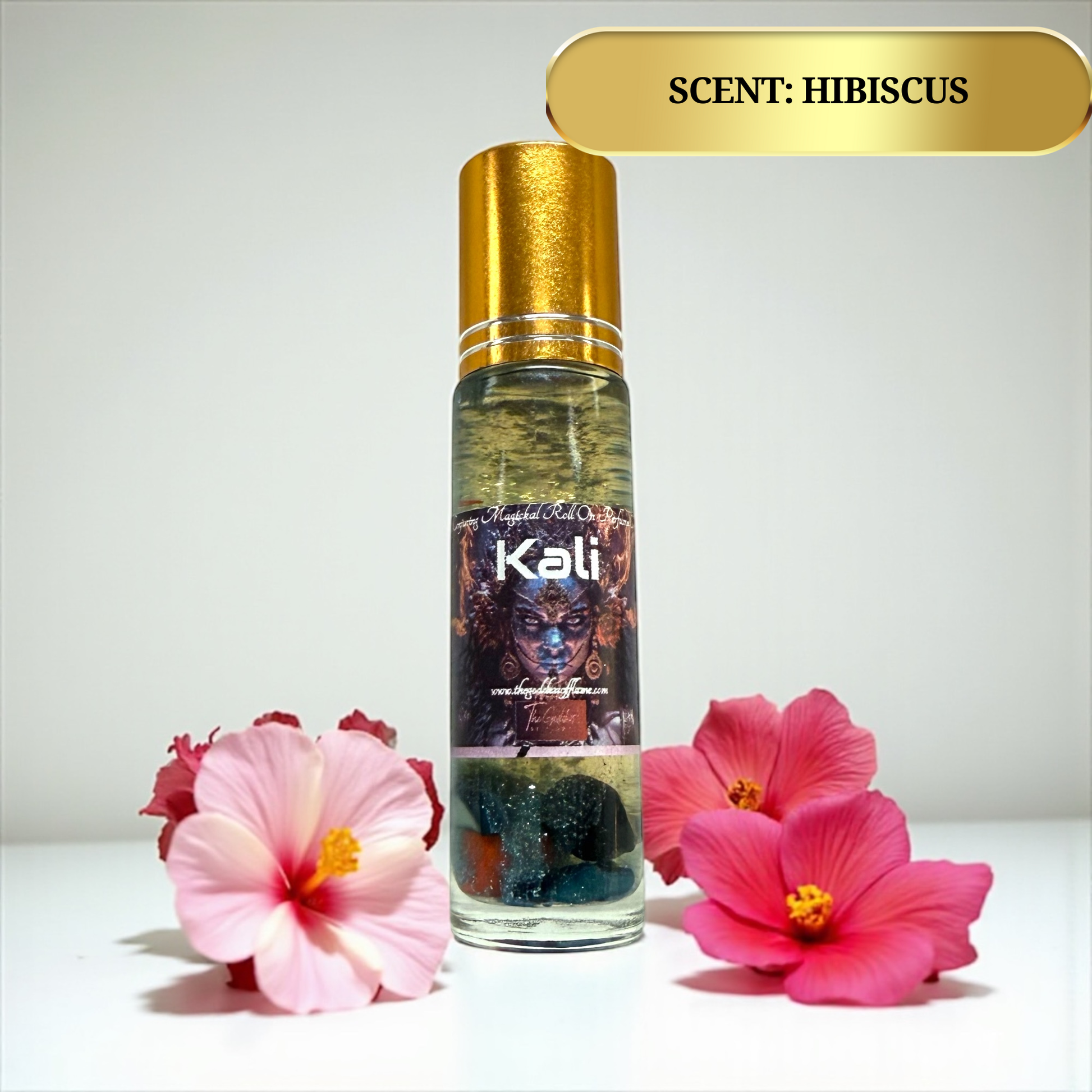 Glass roll on bottle goddess Kali oil for empowerment and shadow work