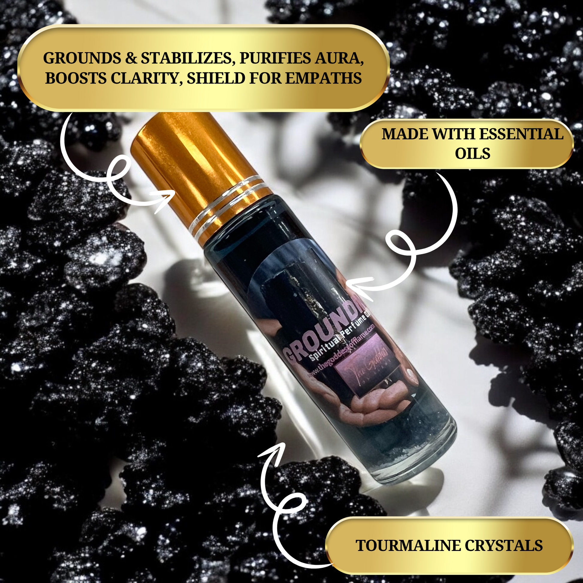 Aromatherapy Roll-On for Calm and Energy Stability