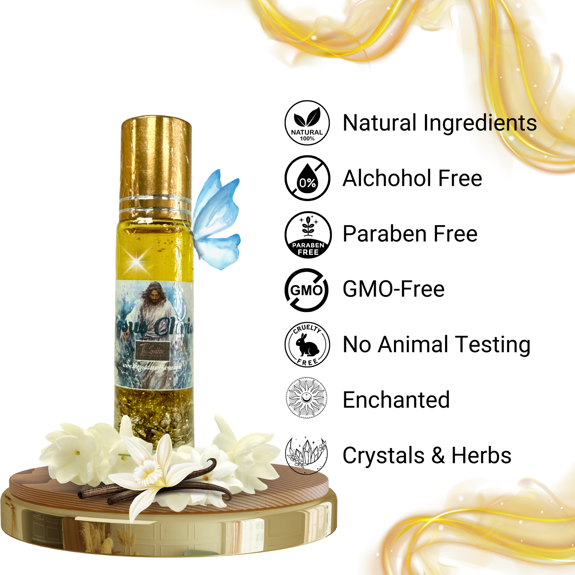 Holy Roll-On Anointing Oil for Christian Worship