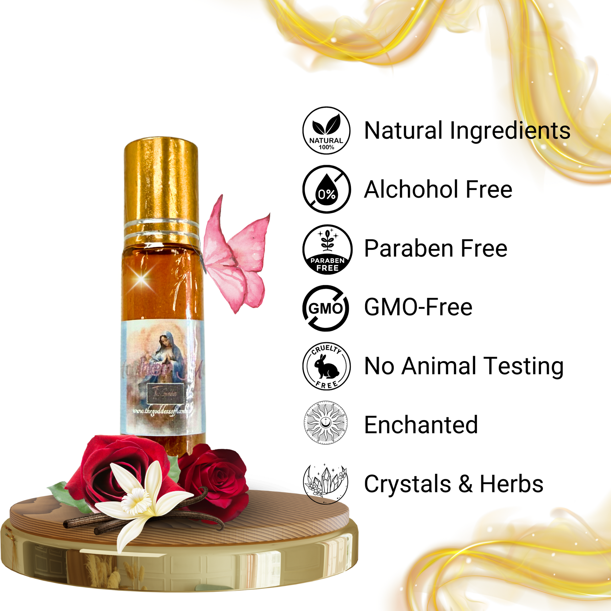 Christian Prayer Oil Roll-On Bottle