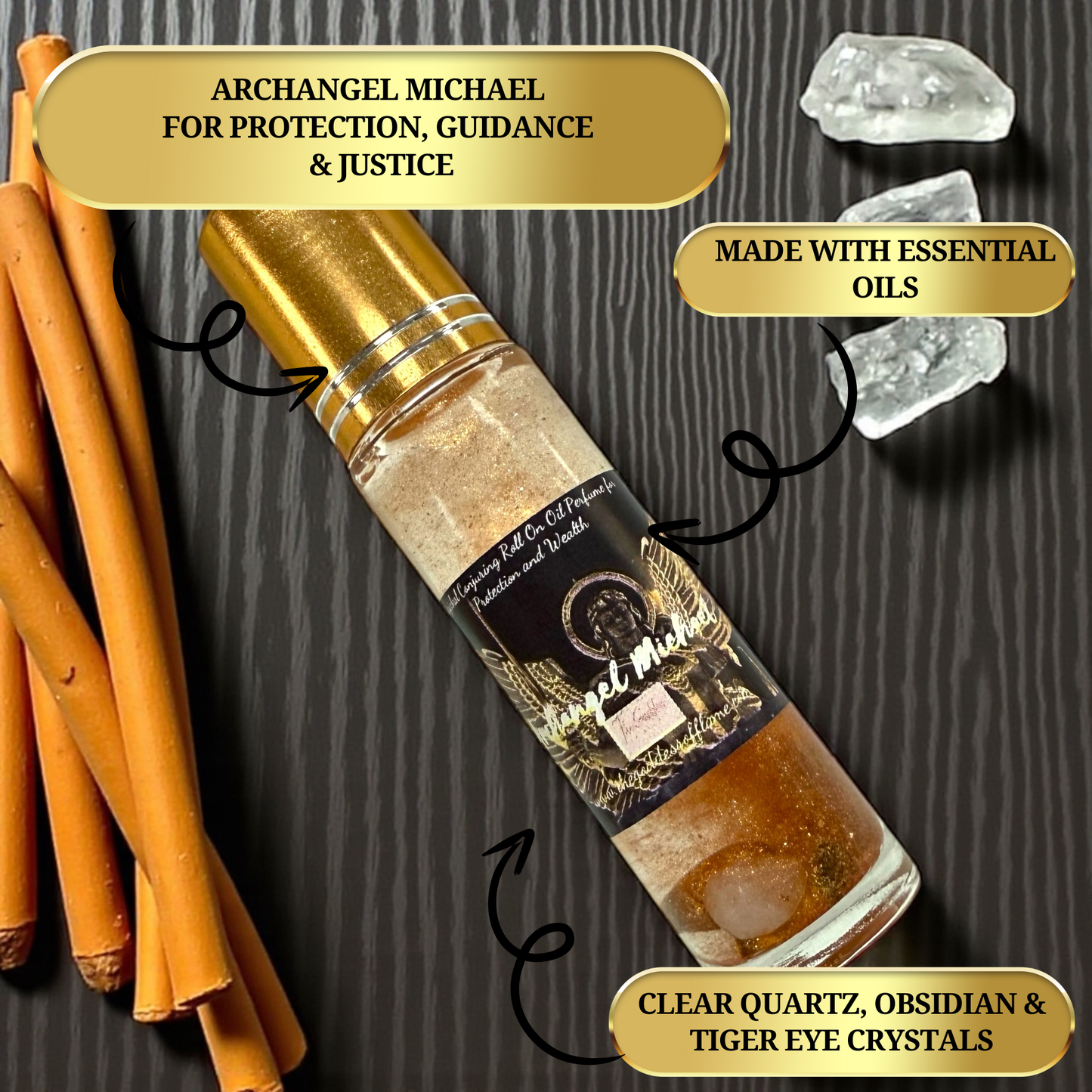 Anointing roll-on oil for prayer and meditation