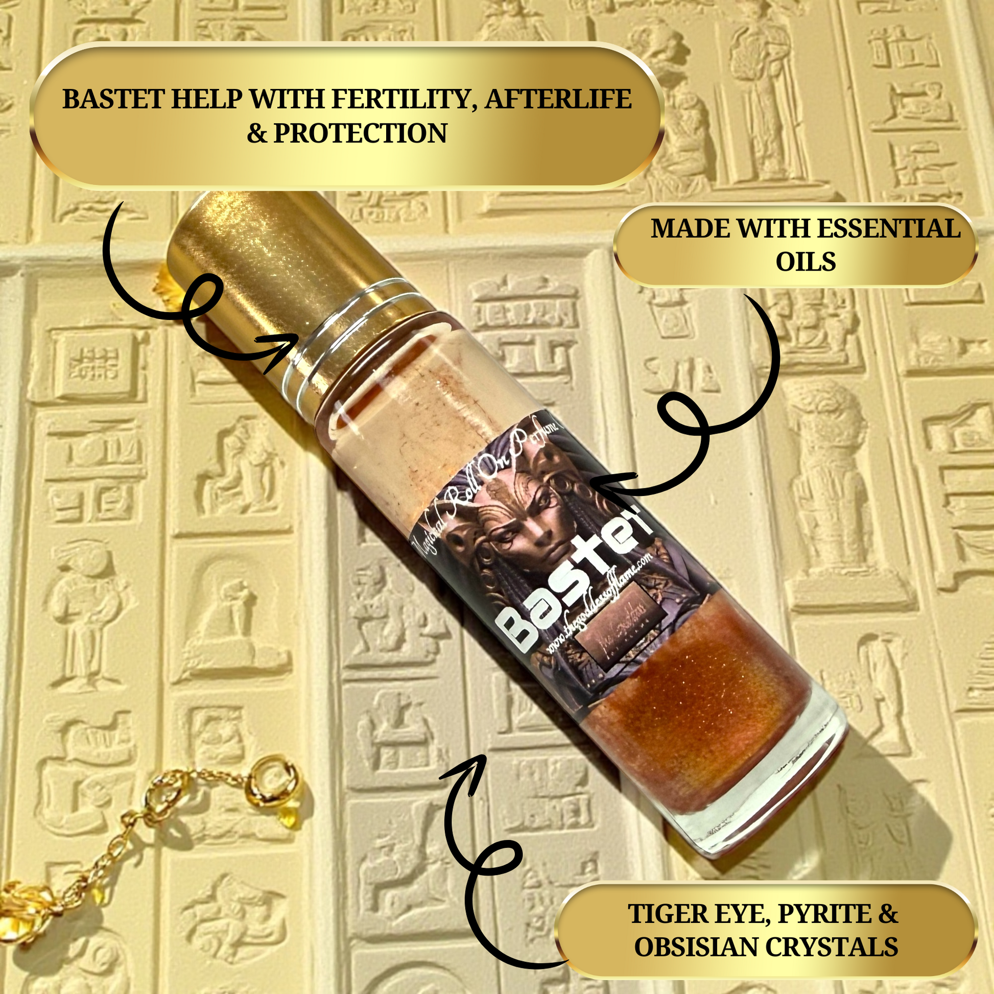 Bastet spiritual oil for confidence and sensuality