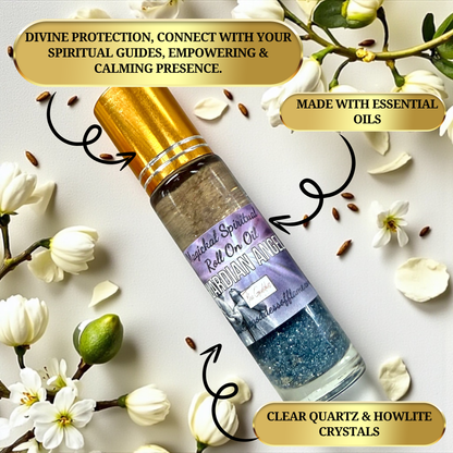 Spiritual guardian angel oil for peace and clarity