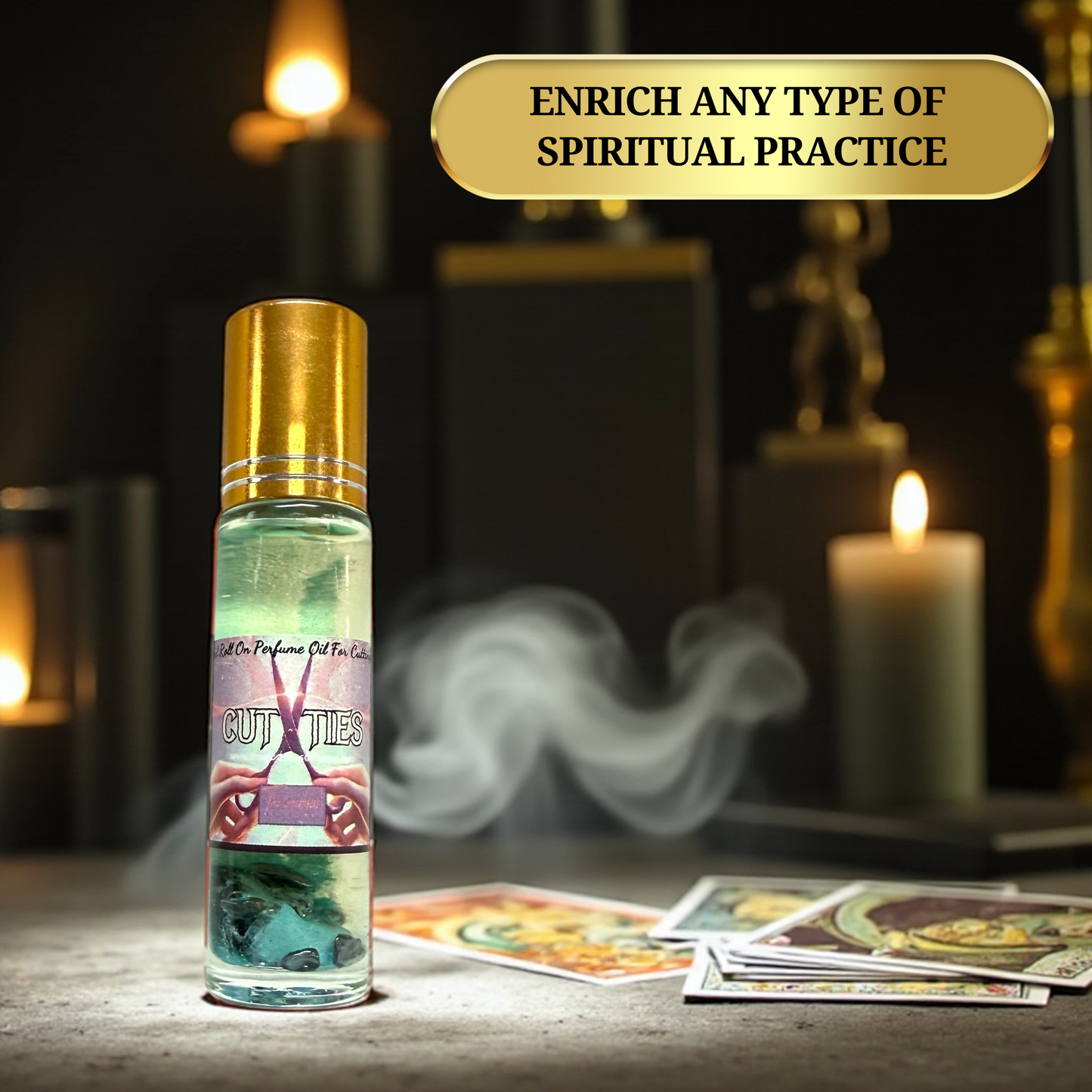 Handmade cut ties spiritual oil by The Goddess Of Flame