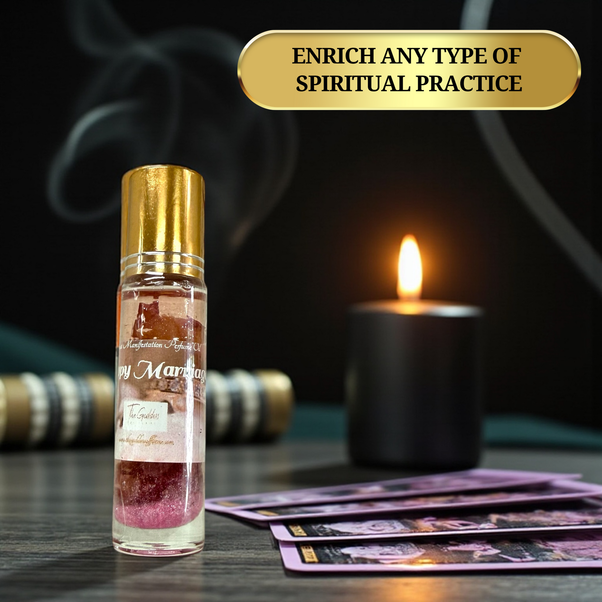 10ml TSA-Friendly Happy Marriage Roll-On Oil for Daily or Ritual Use